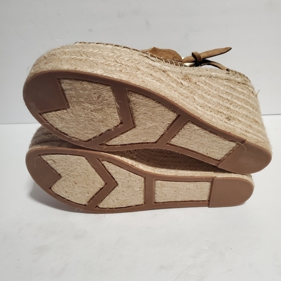 NEW Marc Fisher Adalla Platform Wedge Espadrille - Picture 5 of 8